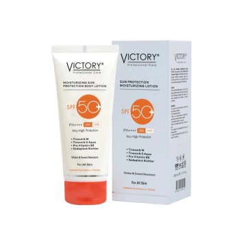 Victory SPF50+ Yüksek Korumalı Nemlendirici Vücut Güneş Losyonu 200 ML