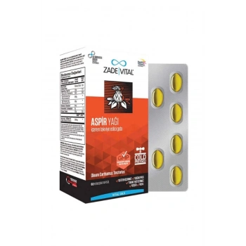 Zade Vital Aspir Yağı 60 Yumuşak Kapsül
