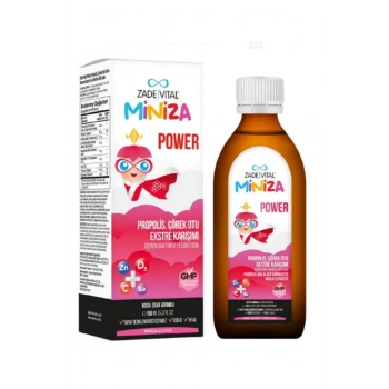 Zade Vital Miniza Power Sıvı Takviye Edici Gıda 150 ml