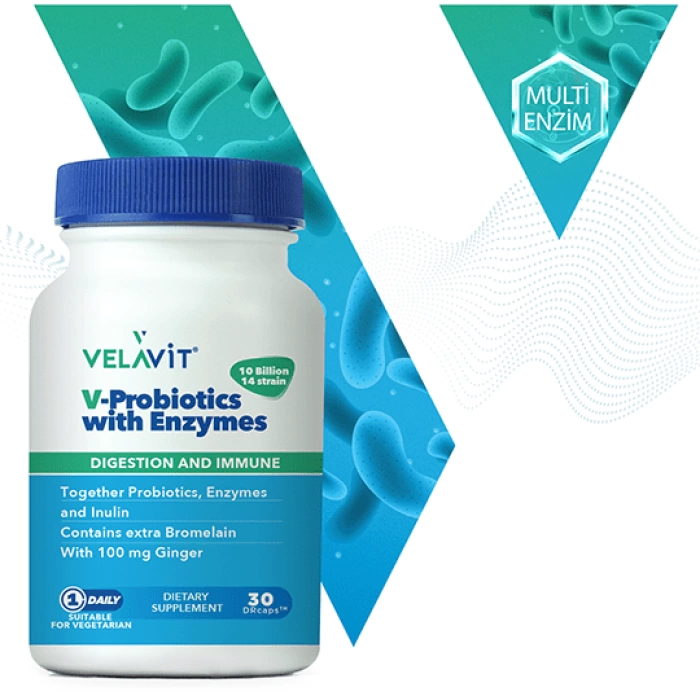 Velavit V-Probiotics with Enzymes