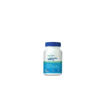 Velavit V-Biotin Plus 5000 mcg Takviye Edici Gıda 60 Tablet