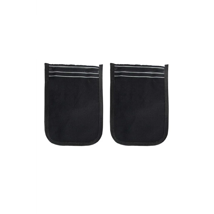 2 Adet Osmanlı Kalın Siyah Banyo Hamam Kesesi 25x17 Cm
