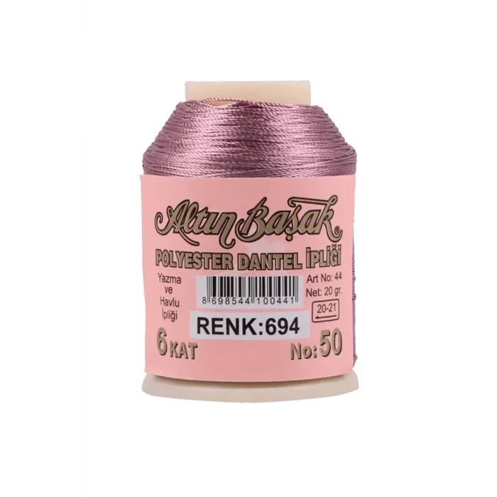 3 Adet Altınbaşak Oya ve Dantel İpi 20 gr - Royaleks - No: 029 - 694 - 489