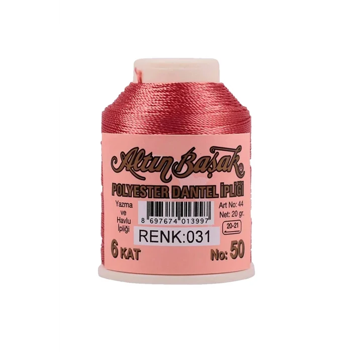 3 Adet Altınbaşak Oya ve Dantel İpi 20 gr - Royaleks - No: 031