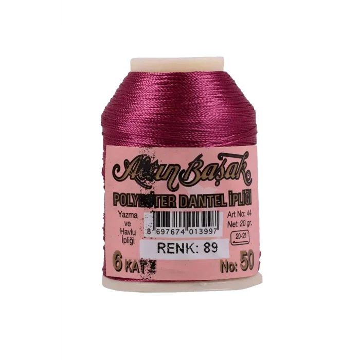 3 Adet Altınbaşak Oya ve Dantel İpi 20 gr - Royaleks - No: 047 - 089 - 021