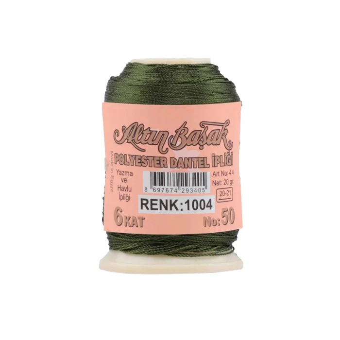 3 Adet Altınbaşak Oya ve Dantel İpi 20 gr - Royaleks - No: 1004