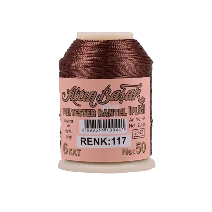 3 Adet Altınbaşak Oya ve Dantel İpi 20 gr - Royaleks - No: 117 - 103 - 485