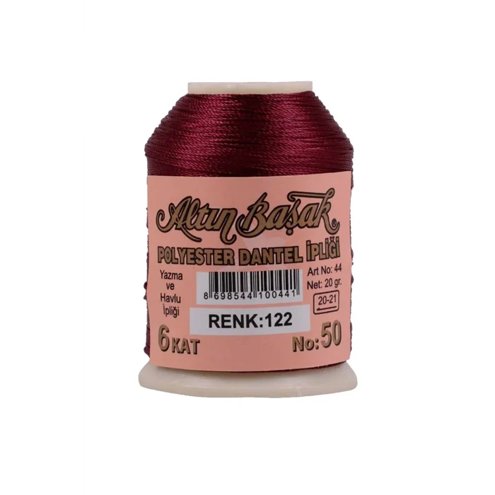 3 Adet Altınbaşak Oya ve Dantel İpi 20 gr - Royaleks - No: 122