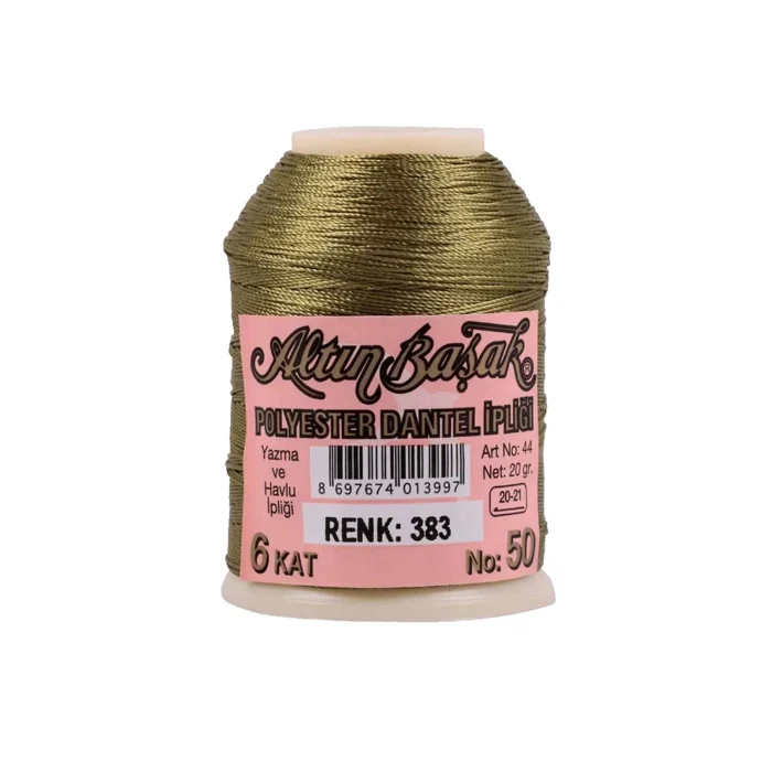 3 Adet Altınbaşak Oya ve Dantel İpi 20 gr - Royaleks - No: 301 - 087 - 383