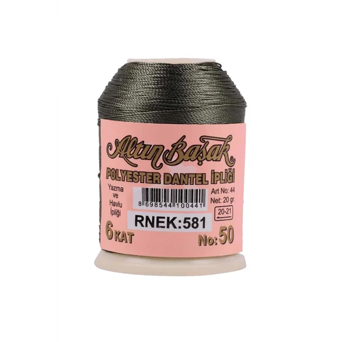 3 Adet Altınbaşak Oya ve Dantel İpi 20 gr - Royaleks - No: 328 - 811 - 581
