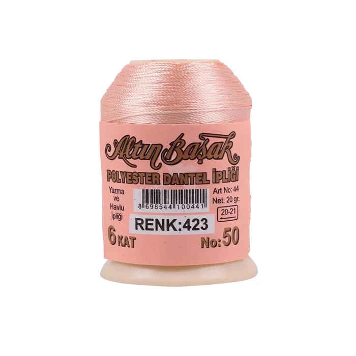 3 Adet Altınbaşak Oya ve Dantel İpi 20 gr - Royaleks - No: 423