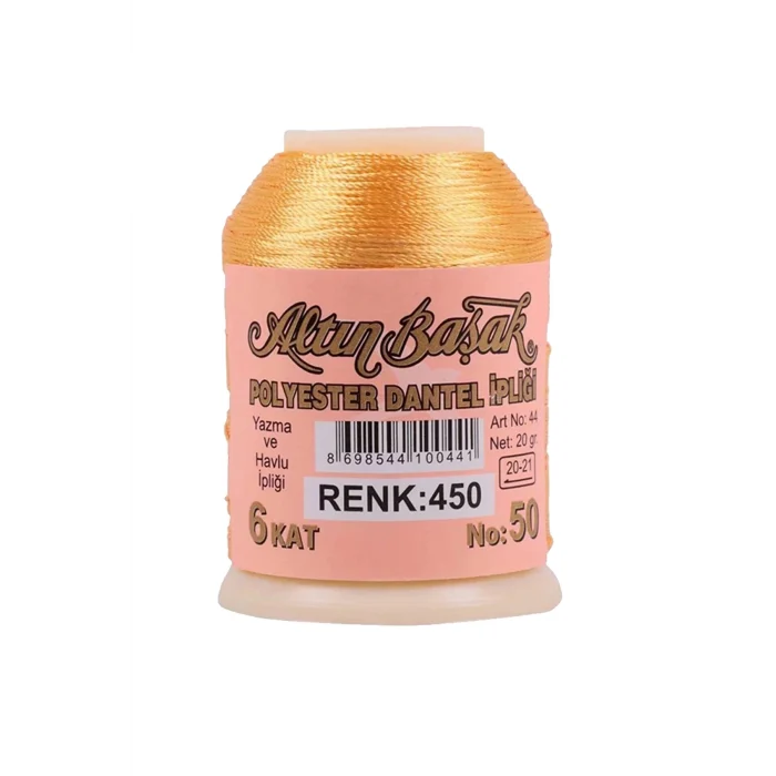 3 Adet Altınbaşak Oya ve Dantel İpi 20 gr - Royaleks - No: 450 - 122 - 294