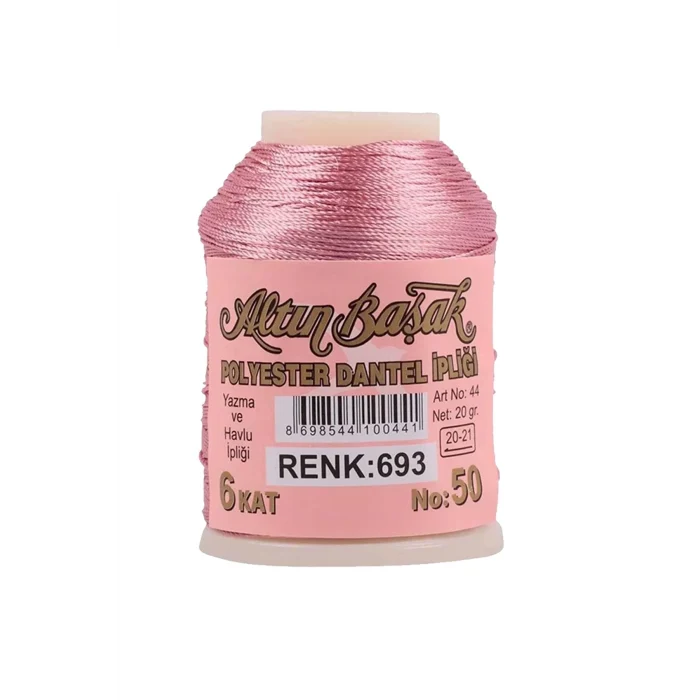 3 Adet Altınbaşak Oya ve Dantel İpi 20 gr - Royaleks - No: 693