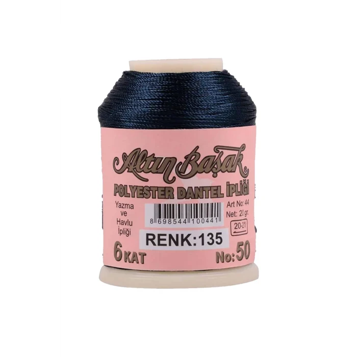 3 Adet Altınbaşak Oya ve Dantel İpi 20 gr - Royaleks - No: 748 - 649 - 135