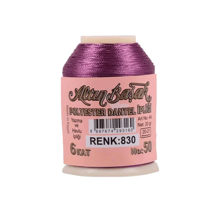 3 Adet Altınbaşak Oya ve Dantel İpi 20 gr - Royaleks - No: 830