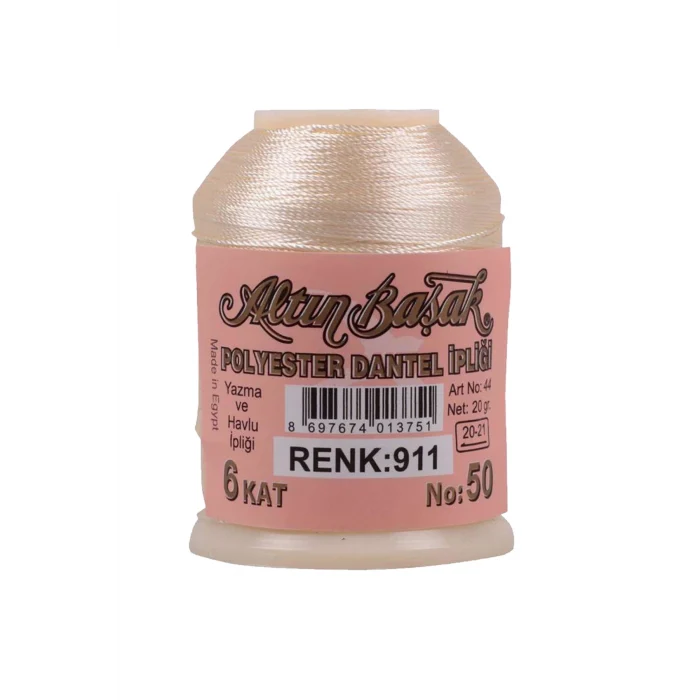 3 Adet Altınbaşak Oya ve Dantel İpi 20 gr - Royaleks - No: 911