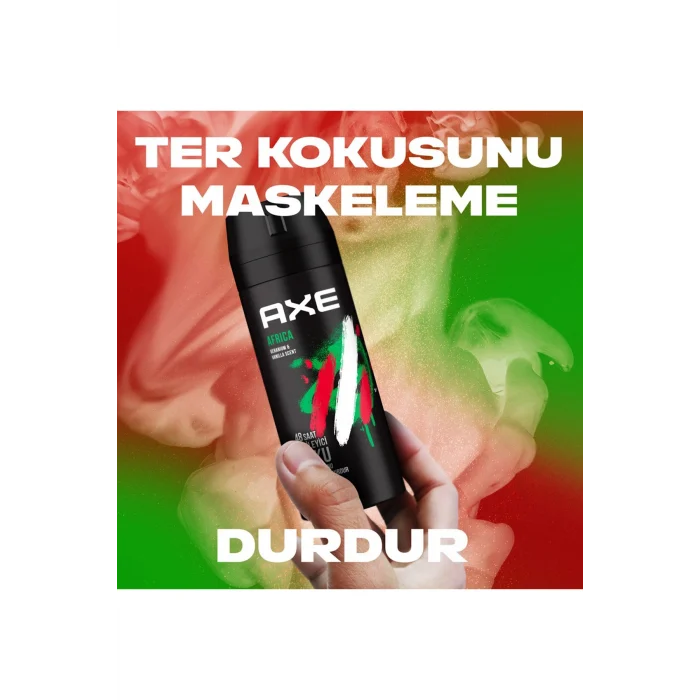 3 Adet Axe Africa Erkek Deodorant Sprey 150 ml