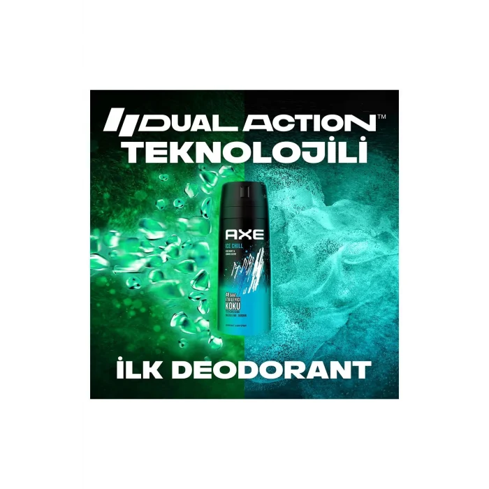 3 Adet Axe Ice Chill Erkek Deodorant Sprey 150 ml
