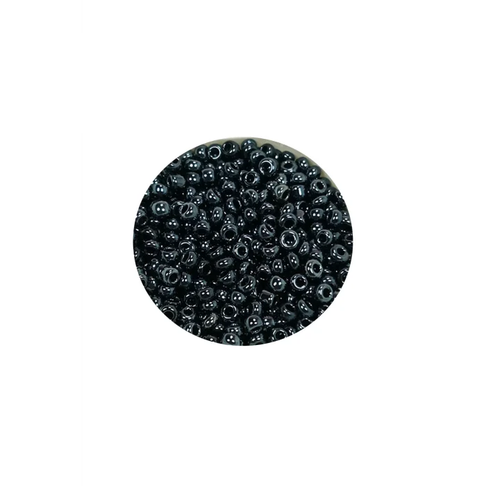 Dökme Cam Kum Boncuk (11/0) 2 mm - 60 Gram -  Koyu Yeşil - BNC054