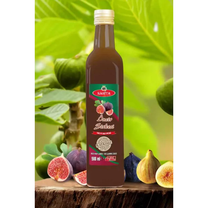 İncir Sirkesi % 100 doğal Katkısız 500 ml