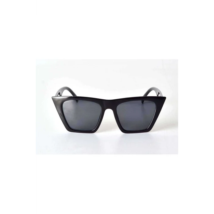 Mat Siyah Çerçeveli Unisex Güneş Gözlüğü - Moda Gözlük