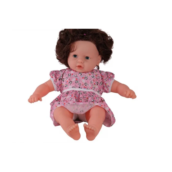 Mey İthalat® 0073 60 CM DOLGU GÖVDELİ SAÇLI BÜYÜK BEBEK