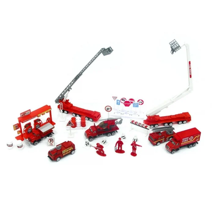 Mey İthalat®  1:87 Metal Oyun Seti 40 Parça