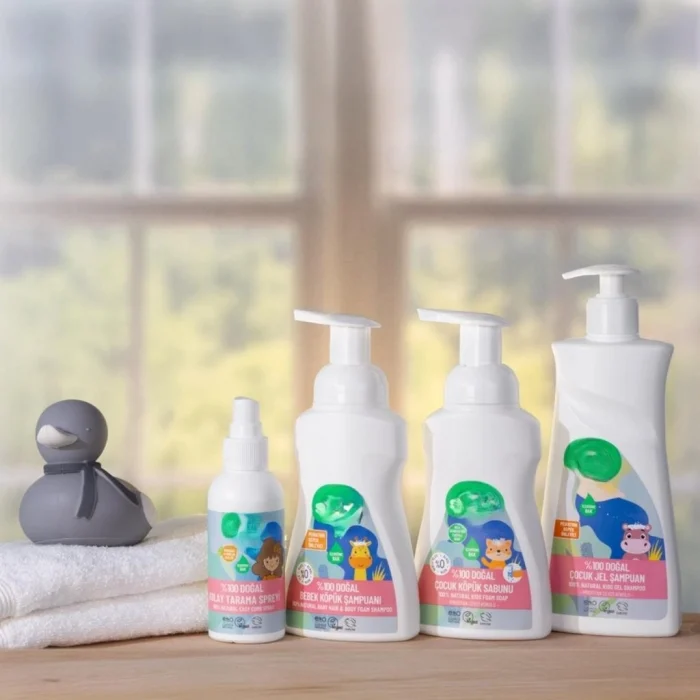 Mey İthalat® %100 Doğal Zeytinyağlı Kids Köpük Sabun 250 ml