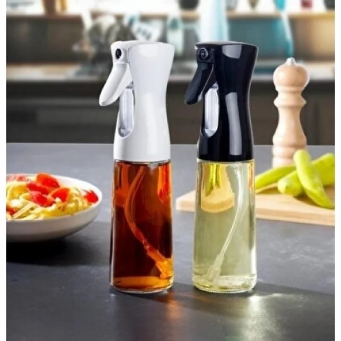 Mey İthalat® 200 ML DEKORATIF TABANCALI SPREYLI CAM ŞIŞE