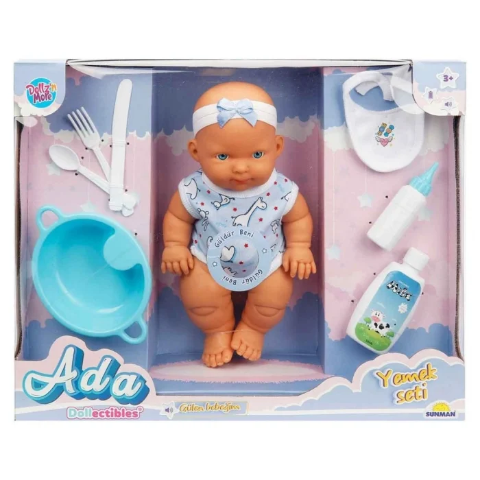 Mey İthalat® 20120  Ada Bebek Yemek Seti 23 cm