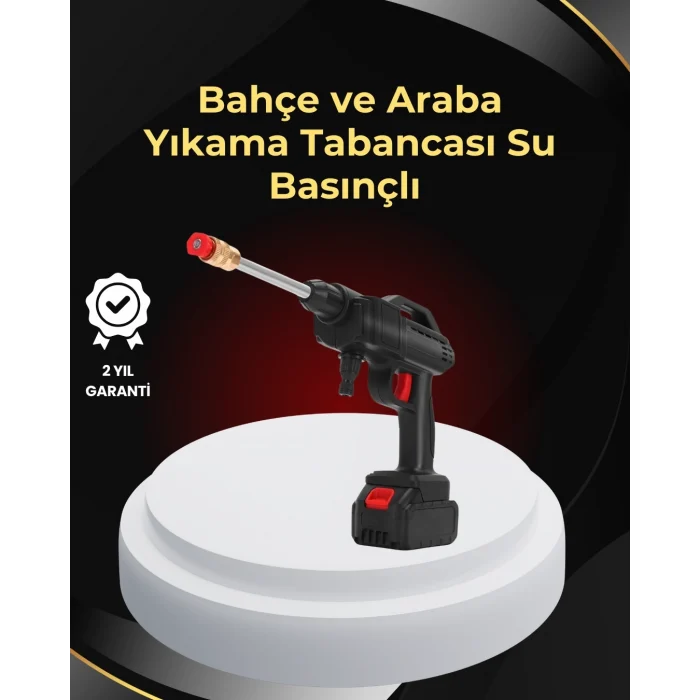 Mey İthalat® 2025 A Kalite 48V Şarjlı Yüksek Basınçlı Su Tabancası Orijinal Seri