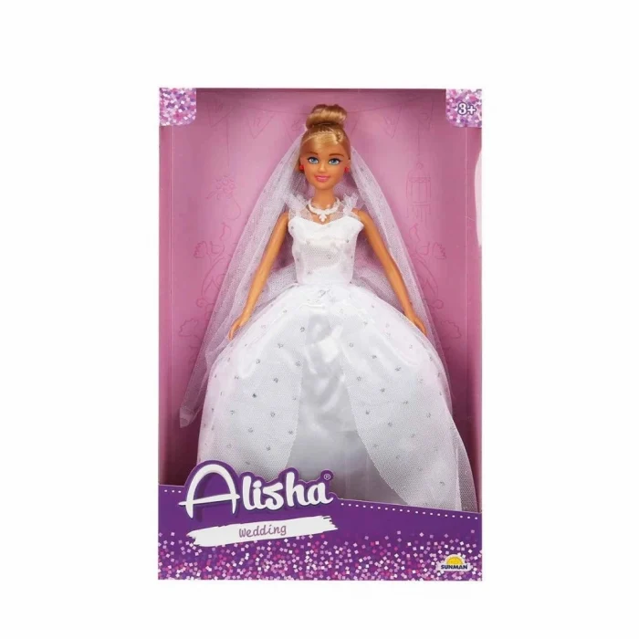 Mey İthalat® 3381 -RST-SIS-Gelinlikli Manken Bebek 29 cm