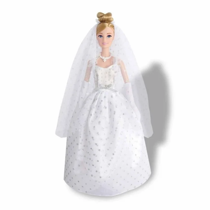 Mey İthalat® 3381 -RST-SIS-Gelinlikli Manken Bebek 29 cm