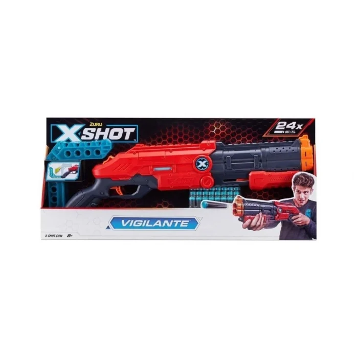 Mey İthalat® 36436 X-Shot Silah Sünger Atan Excel-Vigilante 24 -