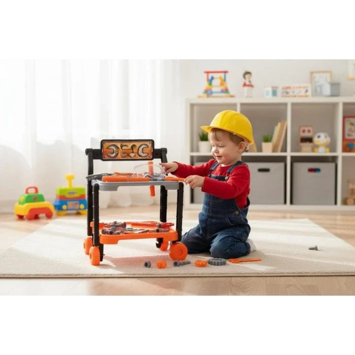 Mey İthalat® 36778-53 41 PARÇA KUTUDA ARABALI TAMİR SETİ