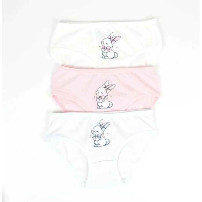 Mey İthalat® 3lü Kız Slip Set K128668 (tek adet fiyatıdır)