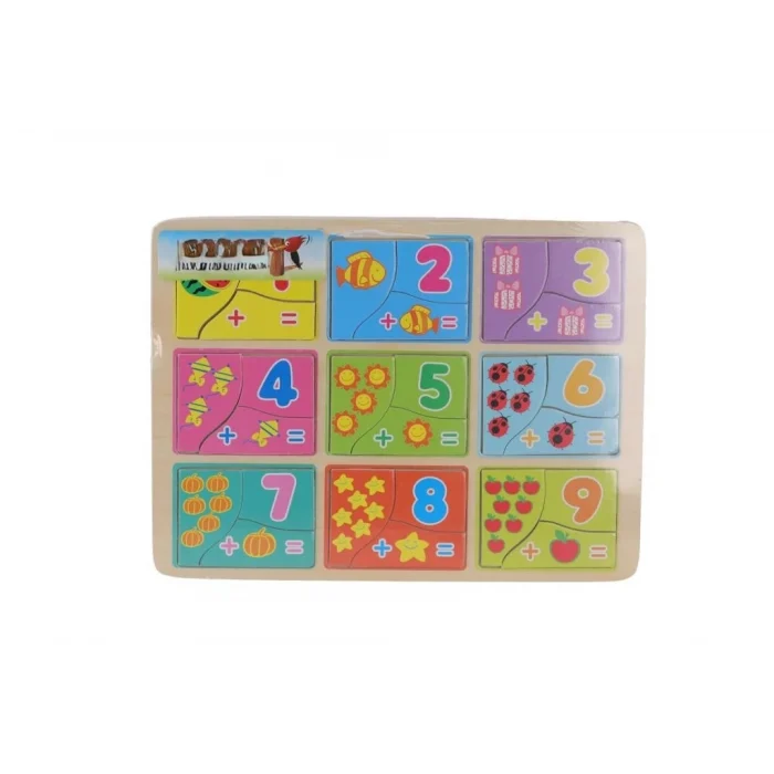 Mey İthalat® 4215 TAHTA BULTAK BULMACA PUZZLE 27 PRÇ