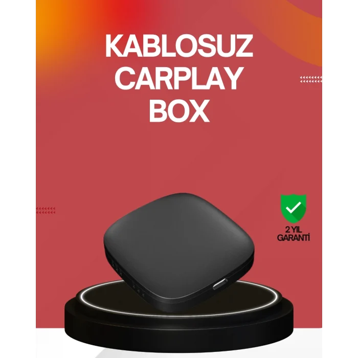 Mey İthalat® 5.8GHz WiFi Destekli Kablosuz Android Auto Dönüştürücü