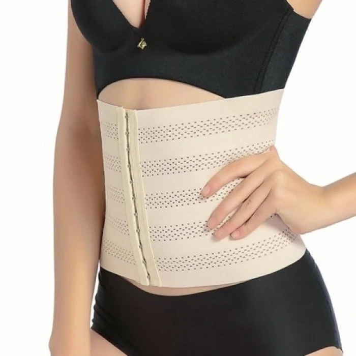 Mey İthalat® 6 Kademe Unisex Bel Korsesi İnceltici Vücut Şekillendirici