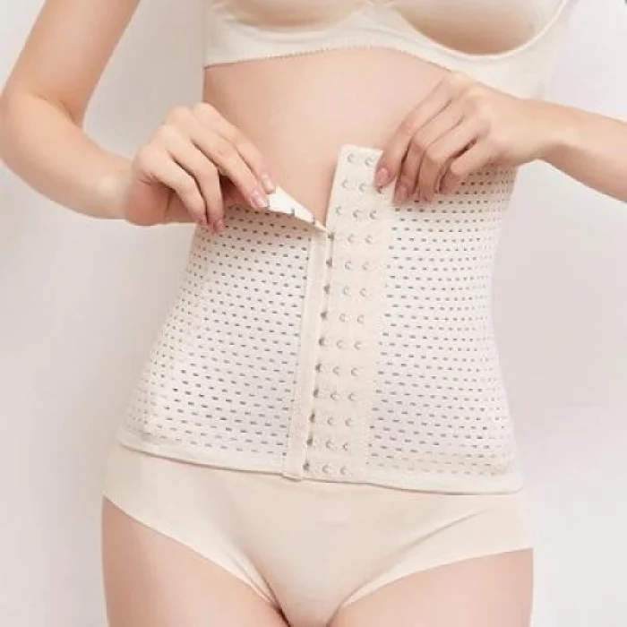 Mey İthalat® 6 Kademe Unisex Bel Korsesi İnceltici Vücut Şekillendirici