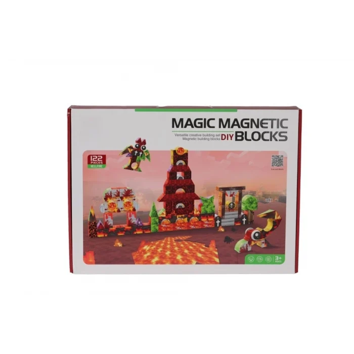Mey İthalat® 66011 MANYETİK PUZZLE 122 PARÇA