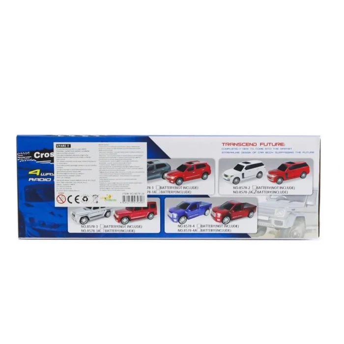 Mey İthalat® 8578-2A Kumandalı Şarjlı Jeep Cross Country -Oyuncak