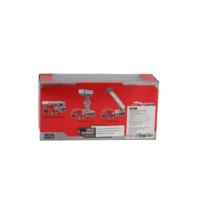 Mey İthalat® 8828 1 55 METAL KUTULU İTFAİYE ARACI