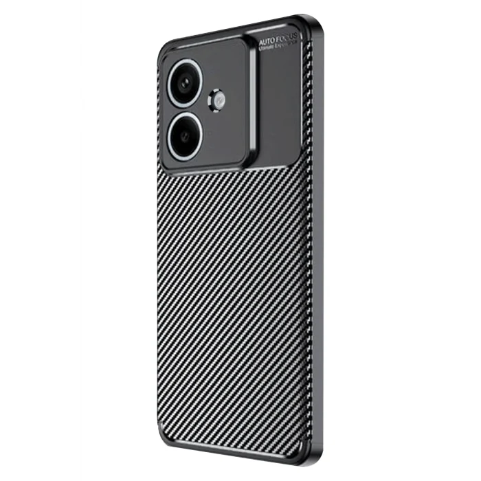 Mey İthalat®   A3 Kılıf Auto Focus Karbon Kapak - Siyah