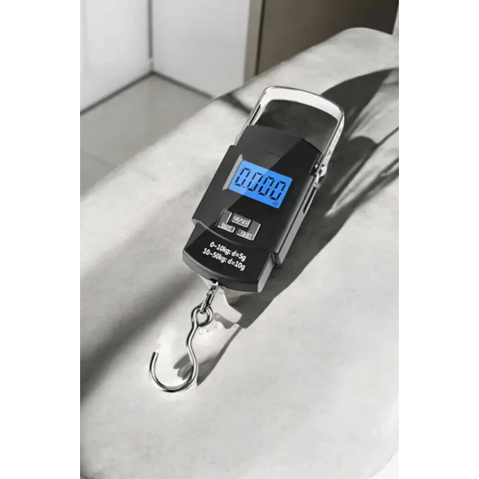 Mey İthalat® Ağırlık Ölçer 50 Kg El Terazisi El Kantarı Pilli Led Ekran
