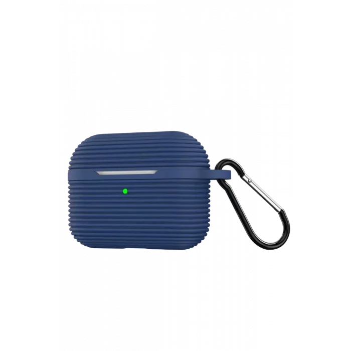 Mey İthalat®   Airpods Pro 3 (3.nesil) Raven Silikon Kılıf - Lacivert