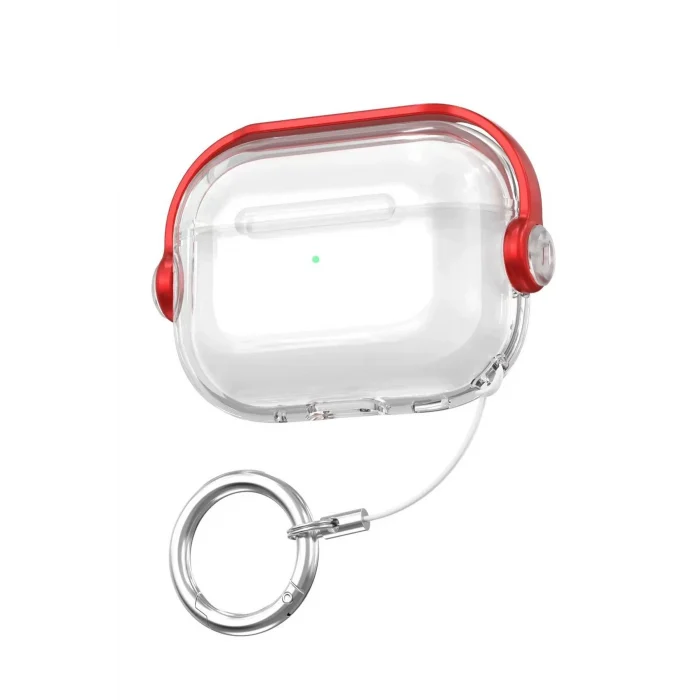 Mey İthalat®   Airpods Pro 3 (3.nesil) Tema Kılıf - Kırmızı