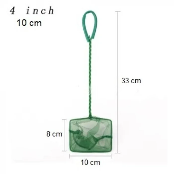 Mey İthalat® Akvaryum Balık Yakalama Kepçesi 4 inç 10 cm
