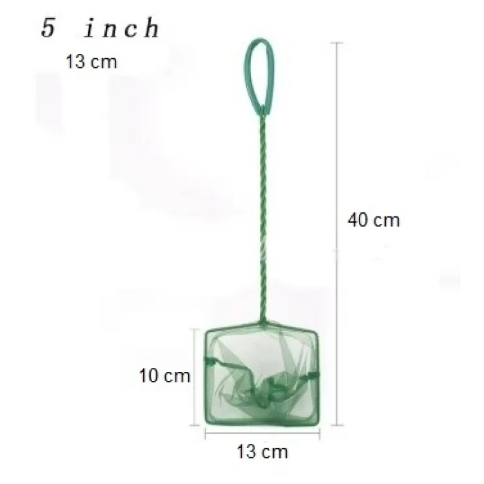 Mey İthalat® Akvaryum Balık Yakalama Kepçesi 5 inç 13 cm
