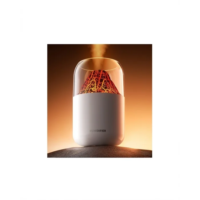 Mey İthalat® Alev Efektli Ultrasonik Difüzör – Sessiz Çalışma Yeni Nesil